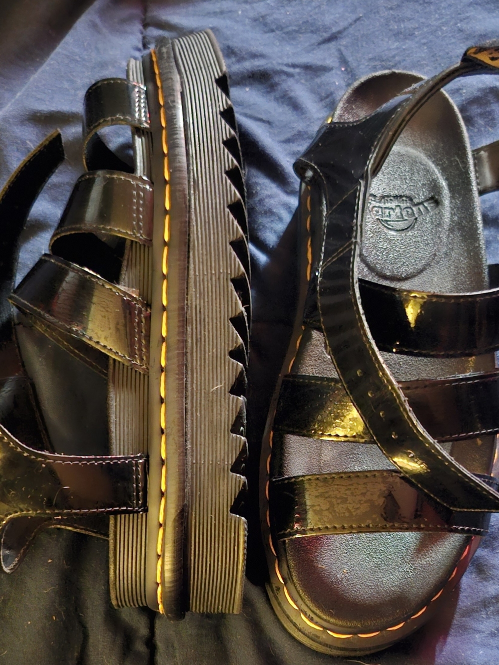 Womens Doc Martens Chunky Sandal Size 8